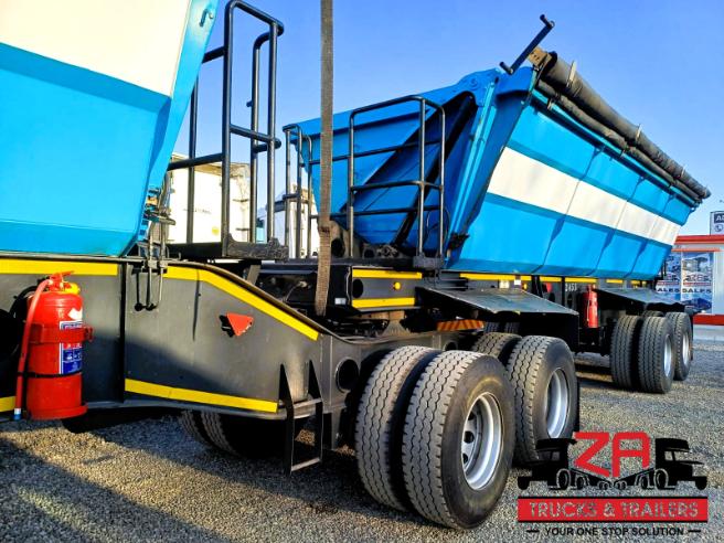 2018 AFRIT 40 CUBE SIDE TIPPER TRAILER #53199